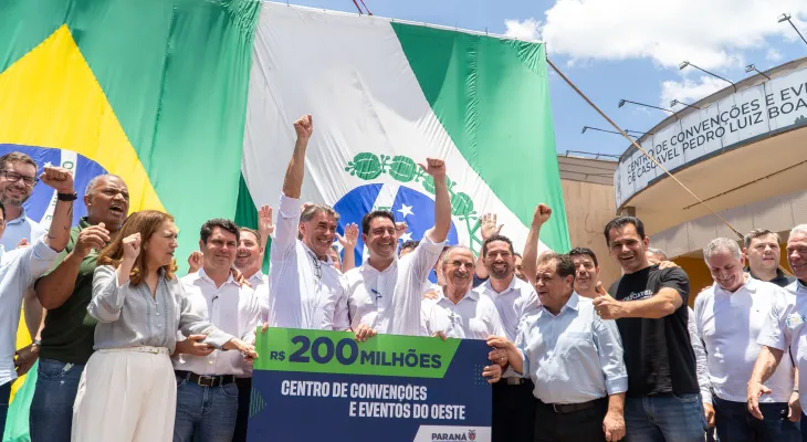 Estado vai investir R$ 200 milhões para construção do Centro de Convenções e Eventos do Oeste em Cascavel