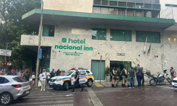 Mãe e filha morrem após queda do 10º andar de hotel no centro de Belo Horizonte