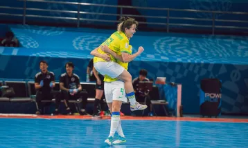 Brasil goleia o Japão e está nas semifinais da Copa do Mundo de futsal feminino