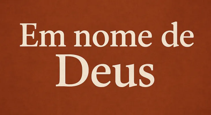 Em nome de Deus