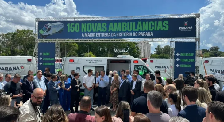 Consamu recebe nove ambulâncias novas e reforça atendimento do Samu no Oeste do Paraná