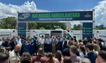 Consamu recebe nove ambulâncias novas e reforça atendimento do Samu no Oeste do Paraná