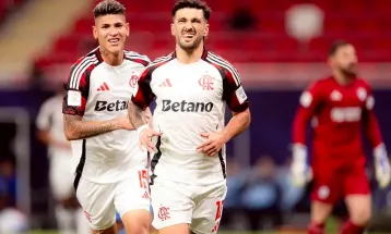 Arrascaeta decide, Flamengo bate Cruz Azul e avança na Copa Intercontinental