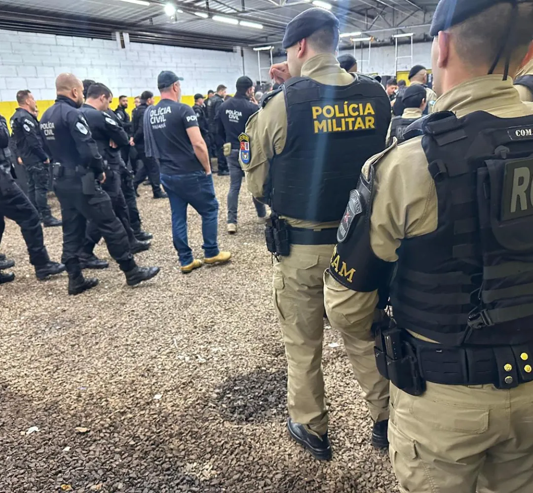 PCPR deflagra operação contra organização criminosa que atuava no tráfico de drogas