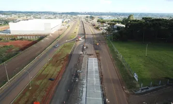 Duplicação da PRC-466 em Guarapuava atinge 87% e deve terminar em fevereiro