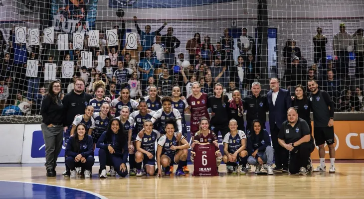 Stein Cascavel está em desvantagem na final da Liga Feminina de Futsal