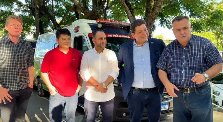 Cascavel recebe reforço com novas ambulâncias e R$ 1 milhão para Unidades de Saúde