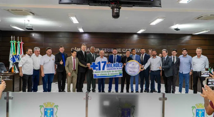 Câmara devolve R$ 17,1 milhões ao Executivo, maior economia da história