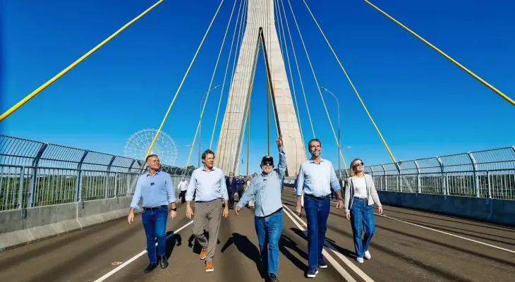 Lula inaugura Ponte da Integração e destaca união entre Brasil e Paraguai