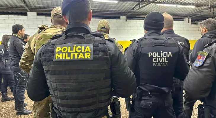 Roubos caem 19% no Paraná entre janeiro e novembro de 2025