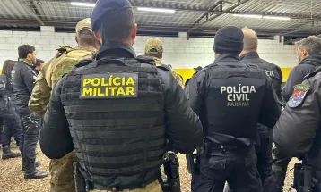 Roubos caem 19% no Paraná entre janeiro e novembro de 2025