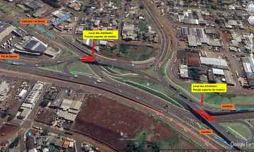 EPR Iguaçu programa intervenções noturnas para manutenção no Trevo Cataratas