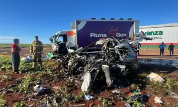 Acidente na PR-170 mata seis pessoas da mesma família em Rolândia