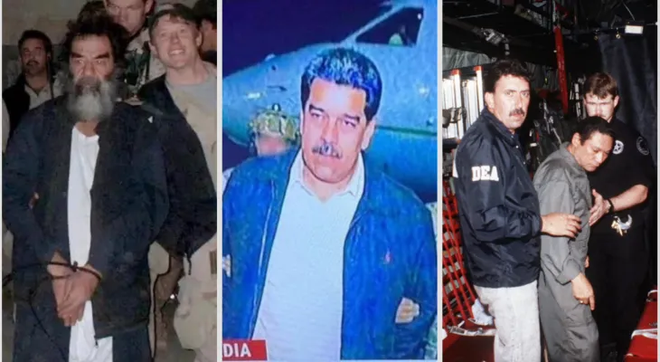 As três vezes em que os Estados Unidos capturaram presidentes em exercício