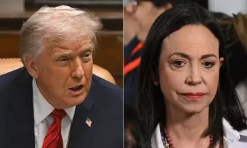 Trump diz que María Corina não tem apoio para governar a Venezuela