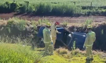 Mulher morre em acidente no Contorno Oeste de Cascavel