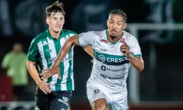 Estreante marca contra o Maringá e Coritiba vence a primeira no Paranaense 2026