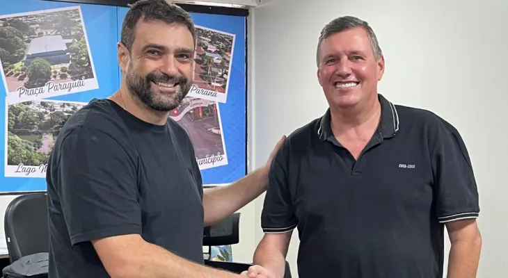 Prefeito Thiago Stefanello transmite cargo ao vice por 15 dias