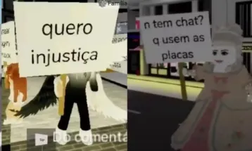 Protestos virtuais surgem no Roblox após restrição de chat para crianças