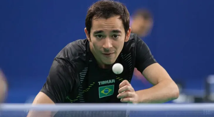 Calderano disputa semifinal do Star Contender de Doha neste domingo