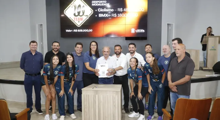 Prefeitura amplia investimento no esporte e garante mais de R$ 18,7 milhões até 2029 para atletas de Cascavel