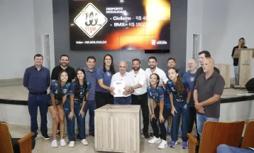 Prefeitura amplia investimento no esporte e garante mais de R$ 18,7 milhões até 2029 para atletas de Cascavel