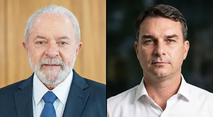 Flávio Bolsonaro supera Lula em simulações de 1º e 2º turnos, aponta pesquisa Apex