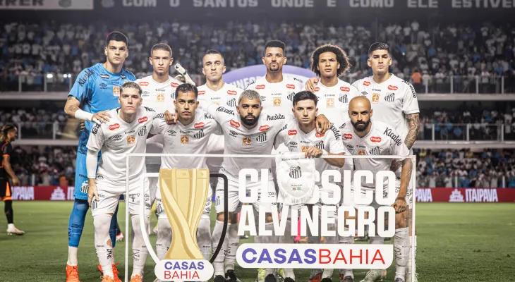 Com futebol patético, Santos 