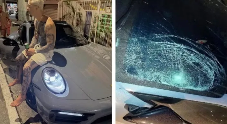 MC Tuto é preso após atropelar jovem em área de pedestres durante gravação de clipe em Barueri
