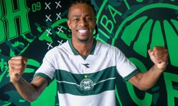 Coritiba anuncia Keno por empréstimo
