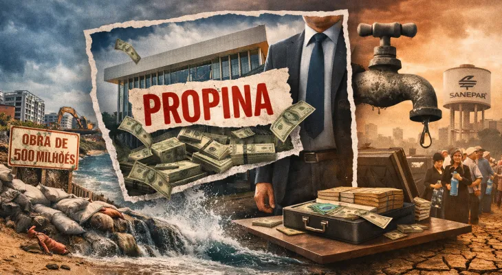 Falta água, sobra picaretagem