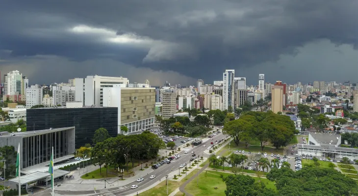 Paraná tem risco de tempestades nesta quinta-feira, aponta o Simepar