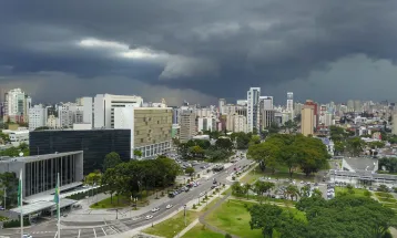 Paraná tem risco de tempestades nesta quinta-feira, aponta o Simepar