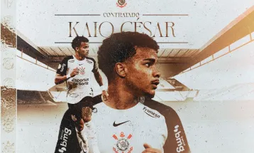 Corinthians anuncia Kaio César por empréstimo até o fim da temporada