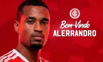 Internacional anuncia Alerrandro como reforço para o ataque em 2026