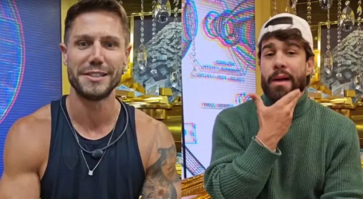 Paulo Augusto é desclassificado do BBB 26 após derrubar Jonas em dinâmica do Big Fone
