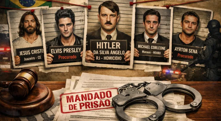 Justiça brasileira procura “Jesus Cristo”, “Elvis Presley” e até “Hitler” em mandados de prisão em aberto