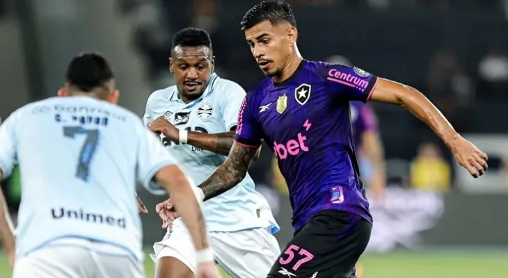 Grêmio x Botafogo: onde assistir, horário e prováveis escalações