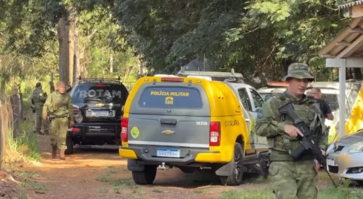 Confronto policial em Matelândia deixa dois mortos e helicóptero da PM cai durante operação