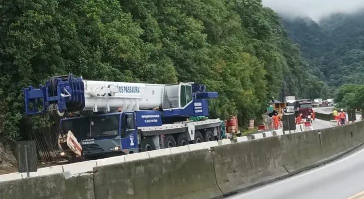 Obras interditam acesso ao Porto de Paranaguá pela BR-277