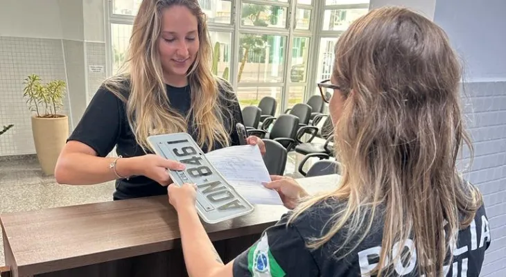 Polícia Civil orienta motoristas a registrar perda de placa pela internet no Paraná