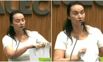 Deputada rasga pacto nacional contra feminicídio e gera reação na Assembleia do Ceará