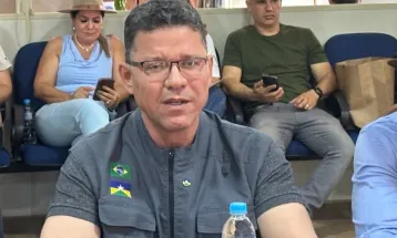 Marcos Rocha elogia Ratinho Jr e destaca força do agro em visita ao Show Rural
