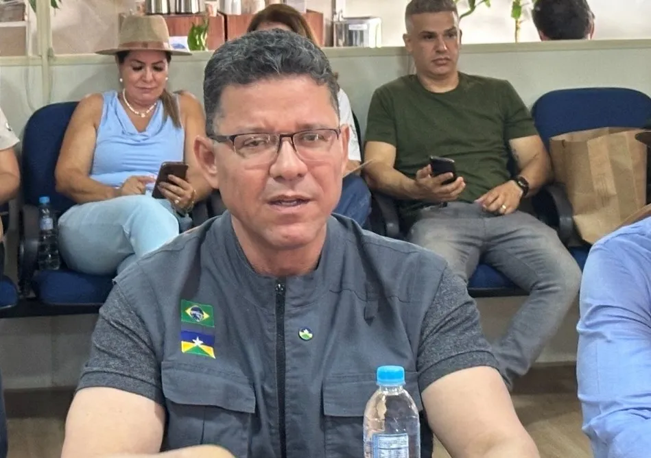 Marcos Rocha elogia Ratinho Jr e destaca força do agro em visita ao Show Rural