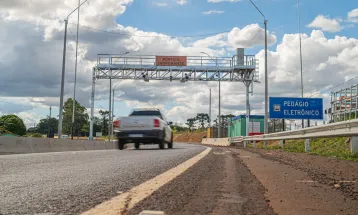 Pedágio eletrônico nas rodovias do Sudoeste do Paraná começa na semana que vem