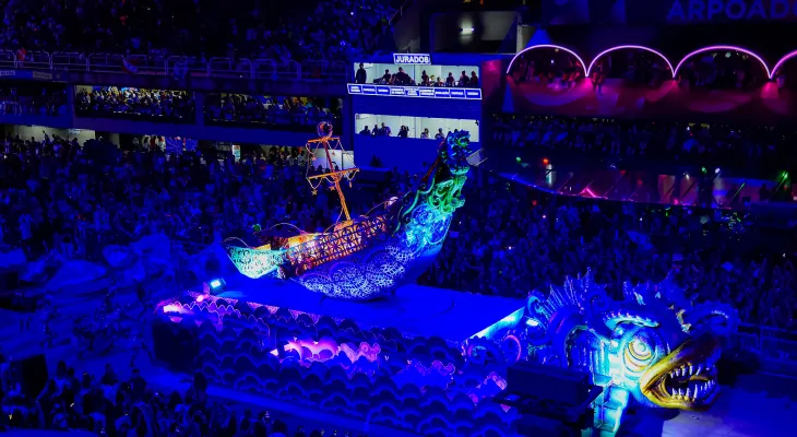 Terceira noite do grupo especial leva Tuiuti, Vila Isabel, Grande Rio e Salgueiro à Sapucaí