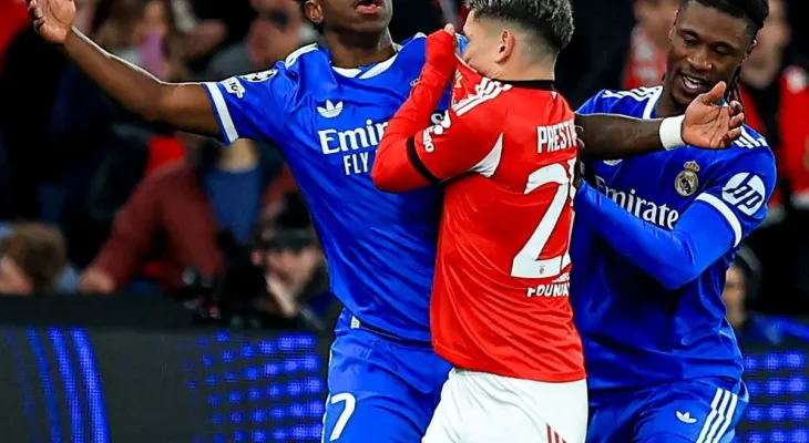 Vini Jr. denuncia racismo em Benfica x Real; Mbappé pede punição e Prestianni nega: “Interpretou mal”