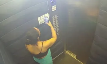 Vídeo mostra ataque de síndico a corretora no subsolo de prédio em GO