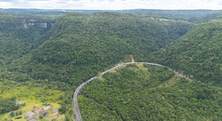 Obras na Serra da Esperança entram em nova fase e terão desvio na BR-277