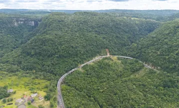 Obras na Serra da Esperança entram em nova fase e terão desvio na BR-277